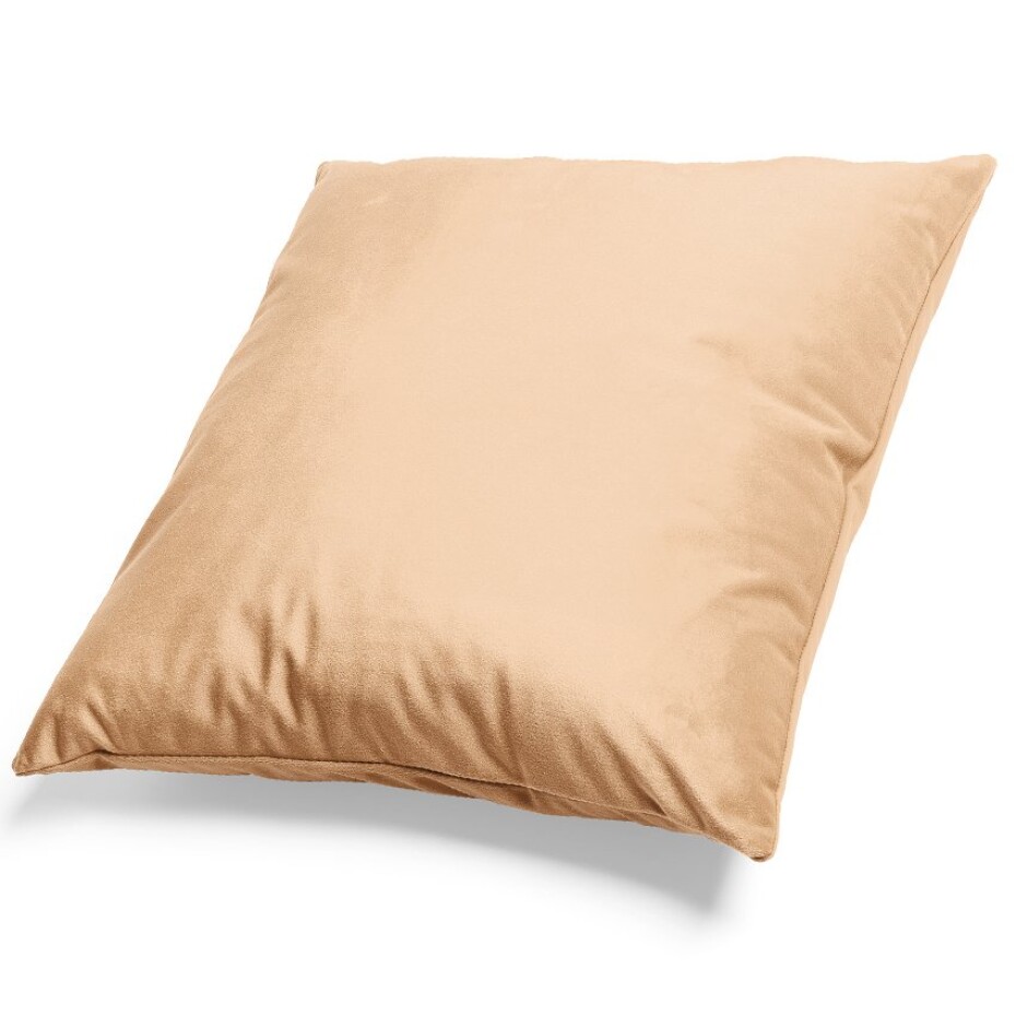 Mikroplyšový povlak na polštář 50x50 cm Béžový - main (0)