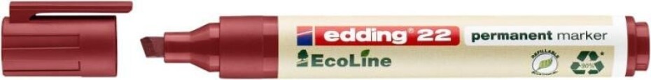Edding Popisovač permanentní EcoLine 22 - červený - main (0)
