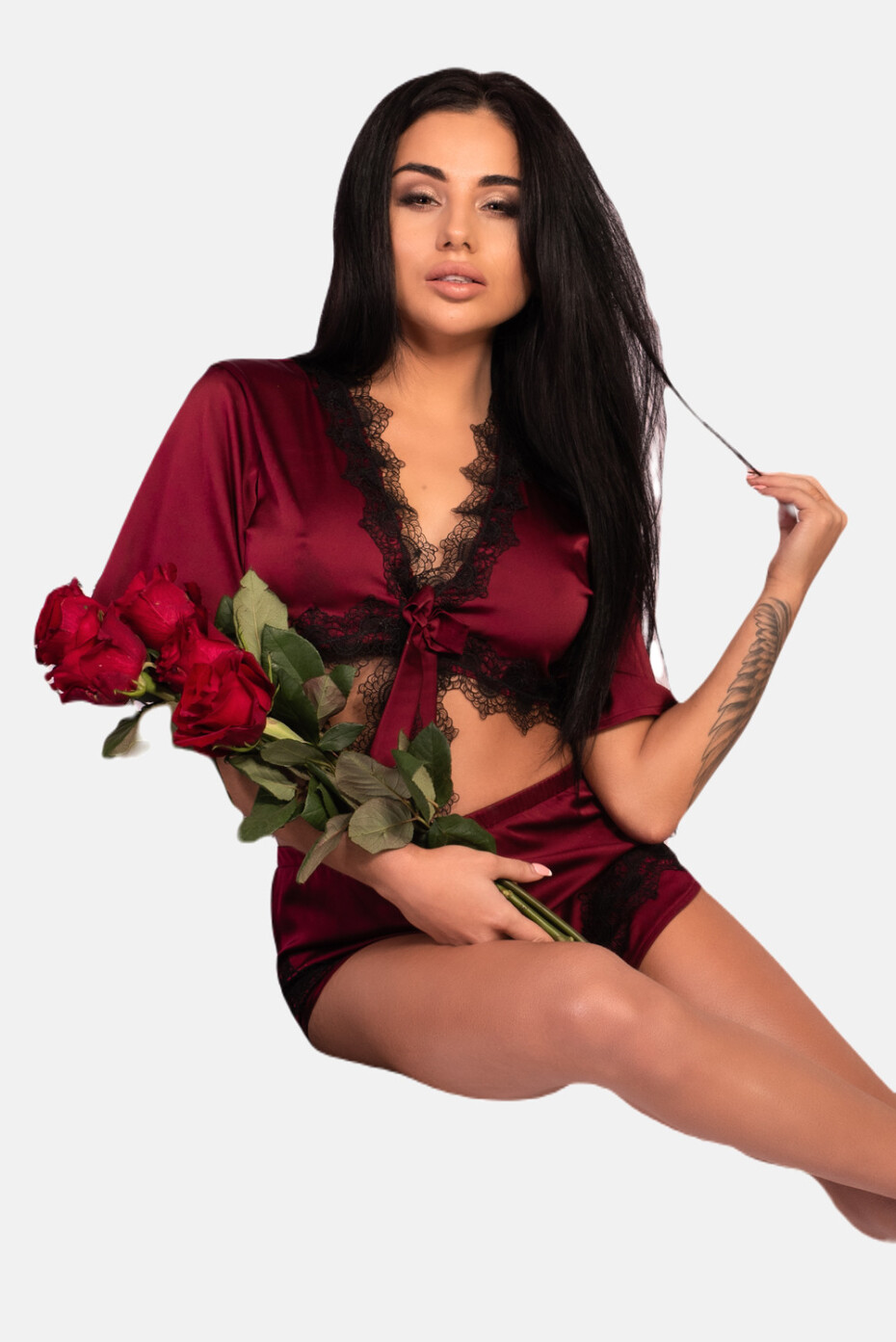 LivCo Corsetti Fashion Set Maurea Claret L/XL - main (6)