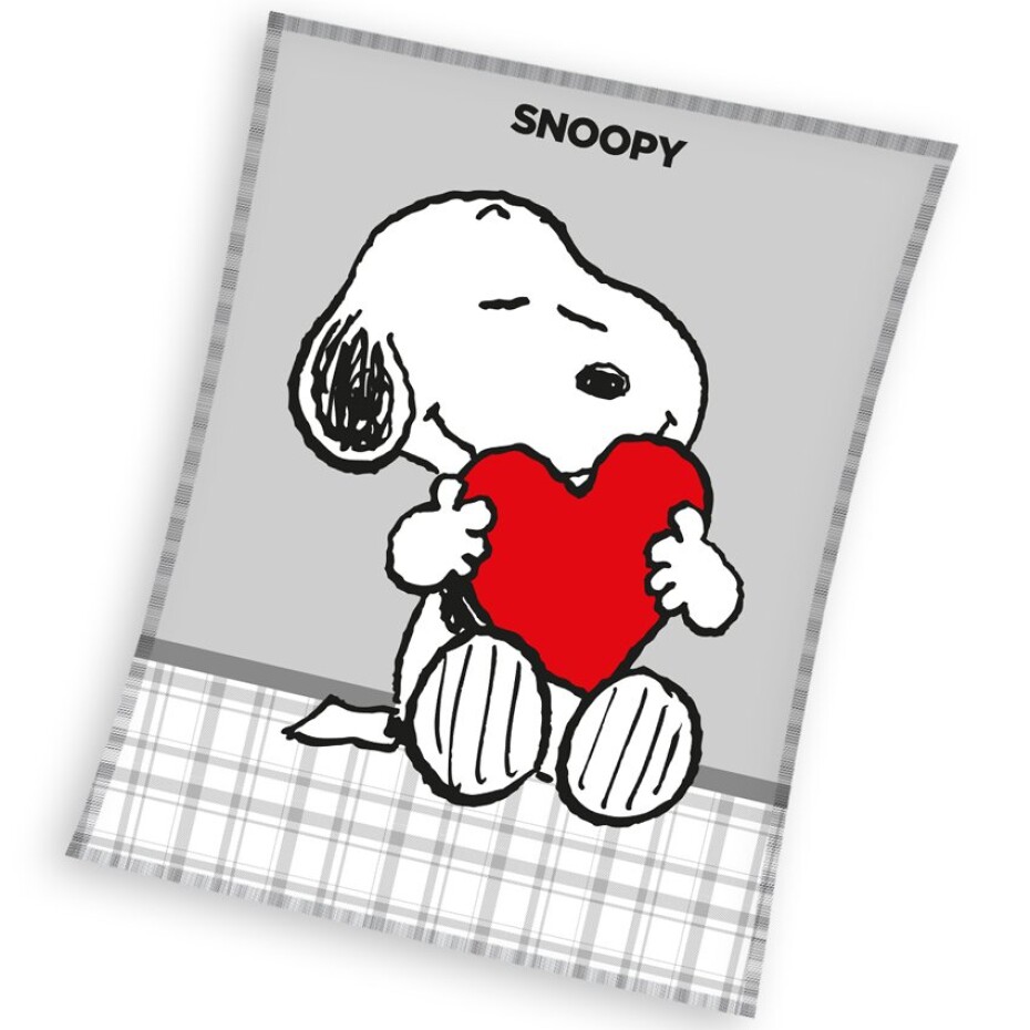 Dětská deka Snoopy Love 150x200 cm - main (0)