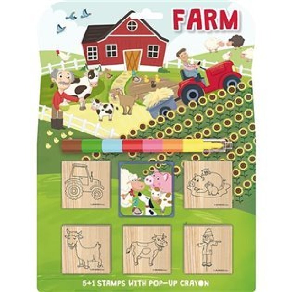 Farma - Razítka 5+1 s voskovkou - main (0)