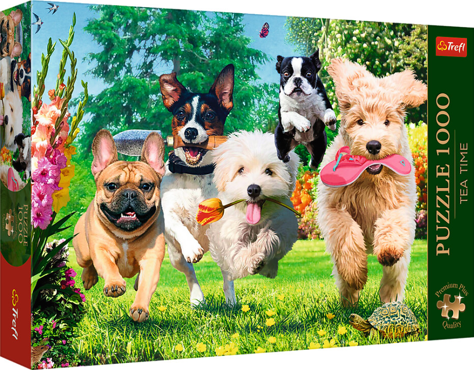 Puzzle Premium Plus: Tea Time - Potíže na obzoru 1000 dílků - Trefl - main (0)