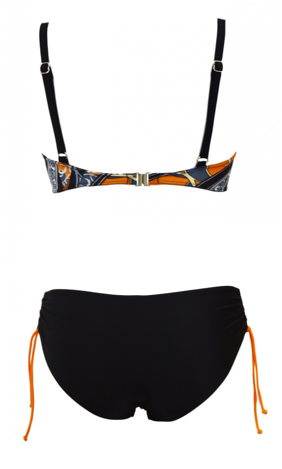 Dámské dvoudílné plavky Doris M-352 - Marko 80F/XL tm.modrá s modrou - main (5)