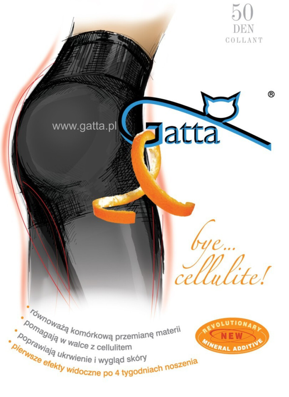 Dámské punčochové kalhoty BYE CELLULITE - GATTA nero 4-L - main (0)