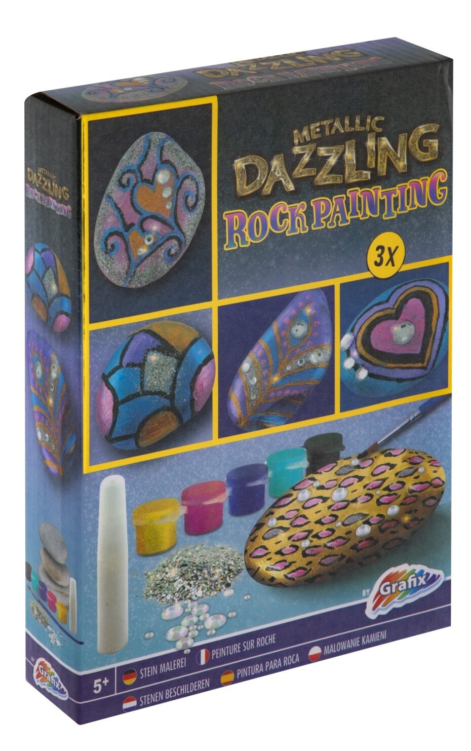 Kreativní sada Malování na kamínky - Craft Creative - main (0)