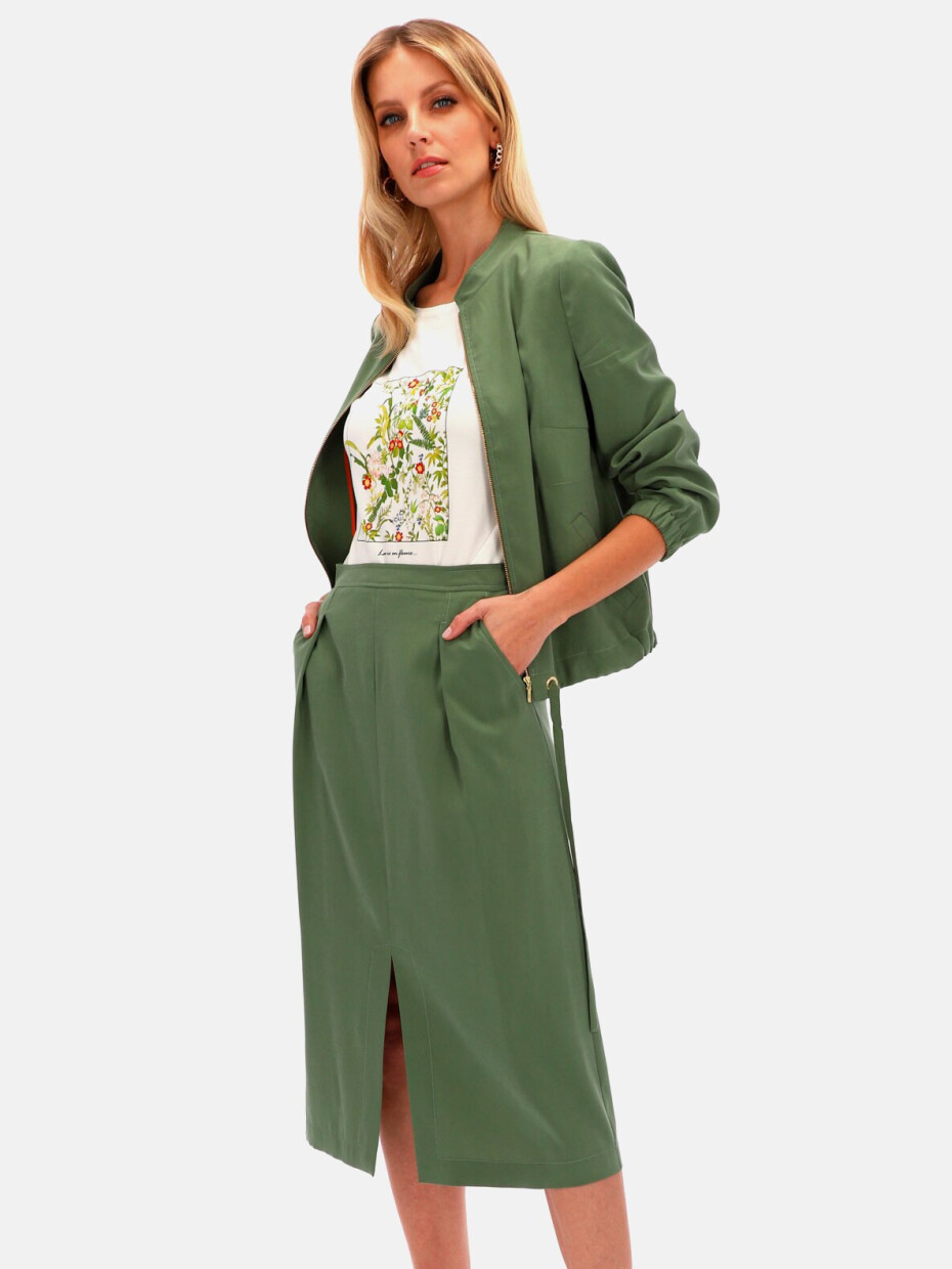Dámská sukně Goya - Potis & Verso oranžová 44/2XL - main (1)