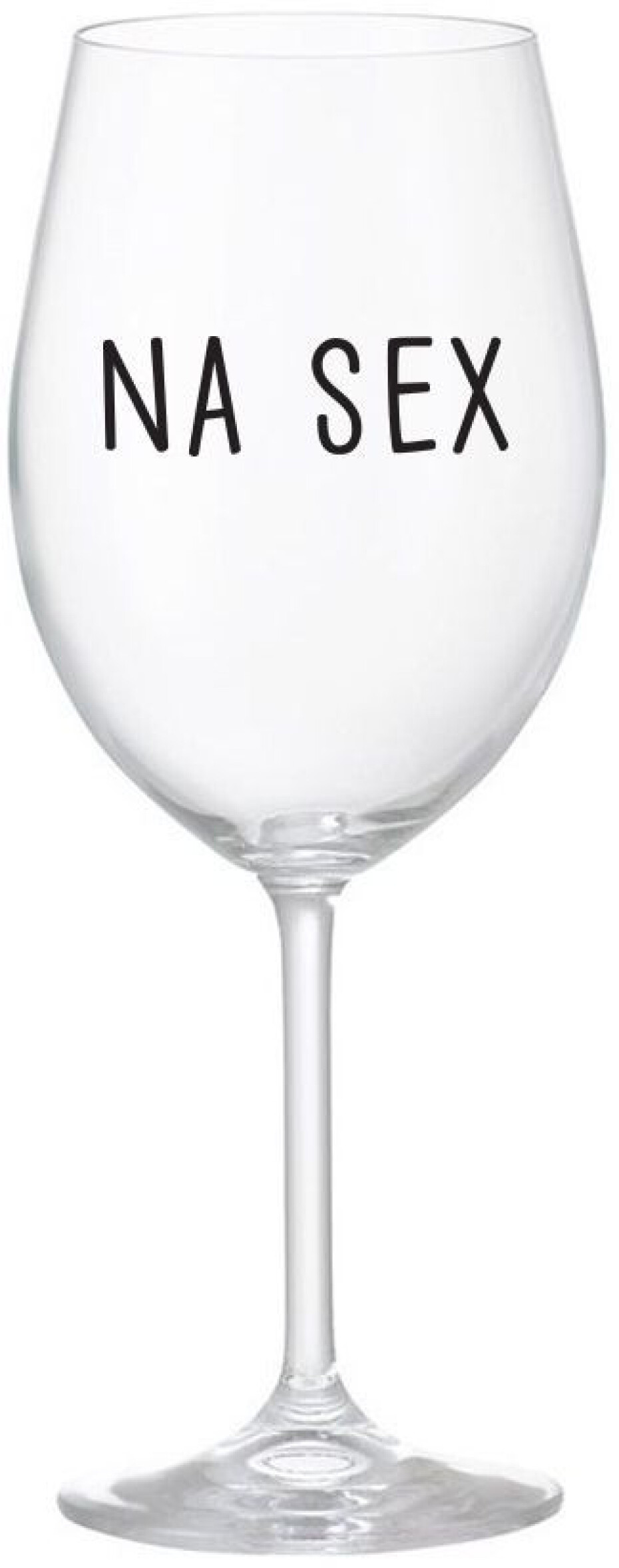 NA SEX - čirá sklenice na víno 350 ml - main (0)