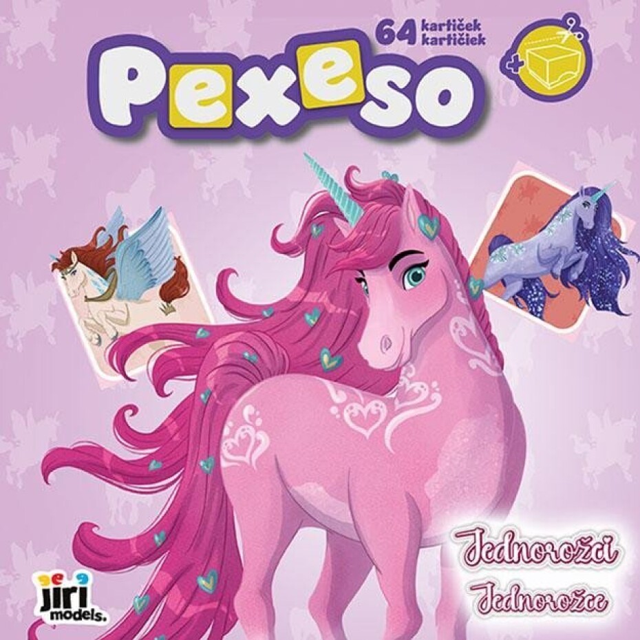 Pexeso v sešitu Jednorožci - main (0)