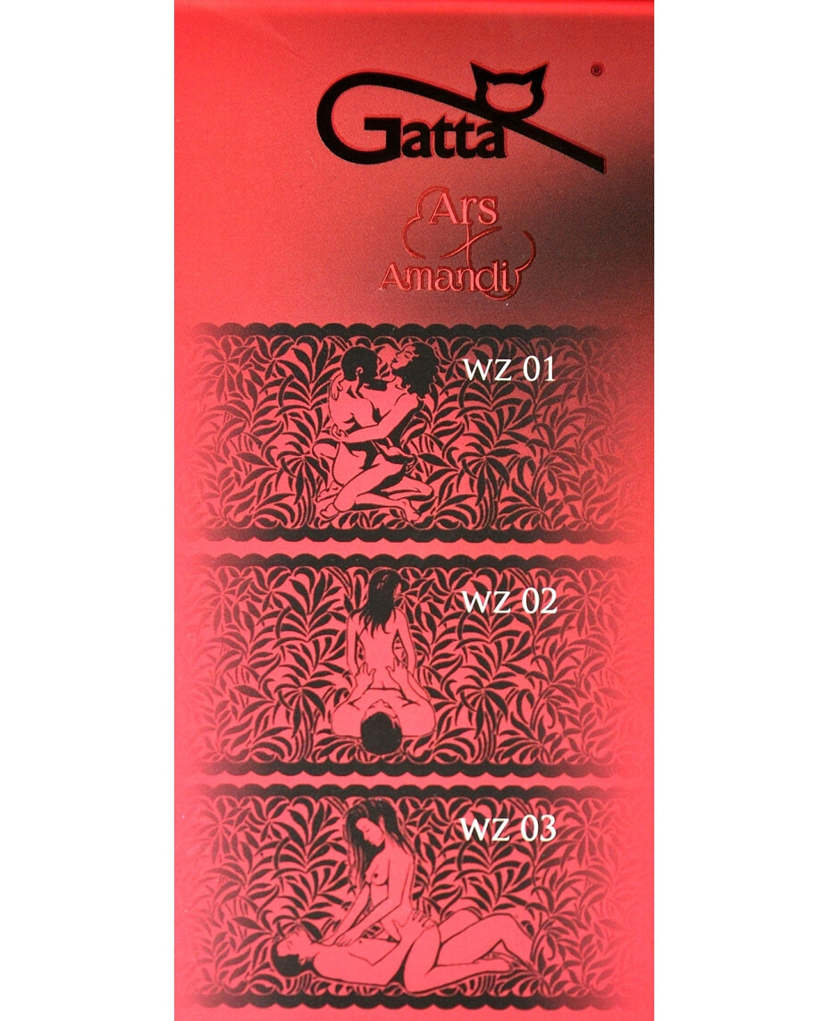Dámské punčochy Gatta Ars Amandi Calze 01 nero/černá 3/4-M/L - main (0)