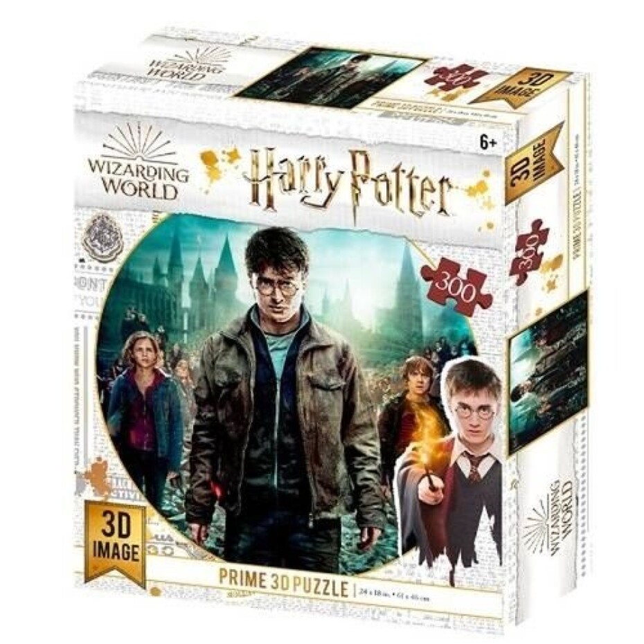 3D PUZZLE Harry Potter - Harry, Hermiona a Ron 300 dílků - main (0)