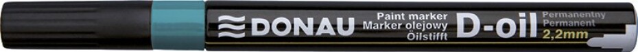 DONAU lakový popisovač D-oil, 2,2 mm, zelený - main (0)
