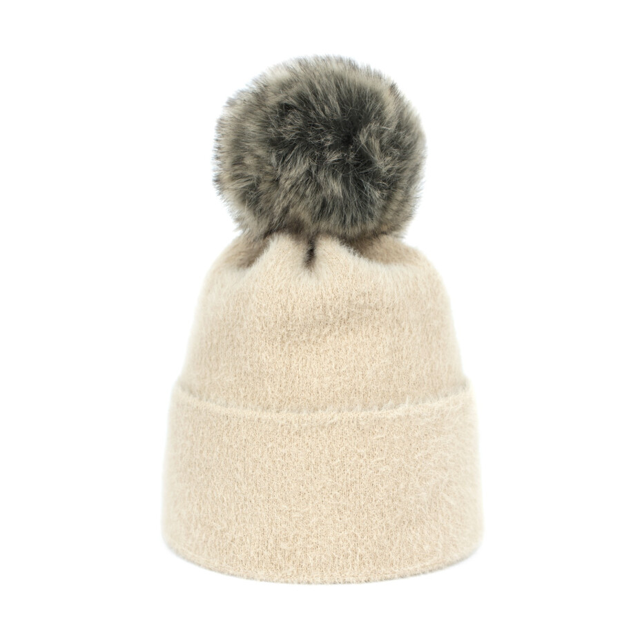 Čepice Soft Fluff Cap Light Beige - Art of Polo Univerzální - main (1)
