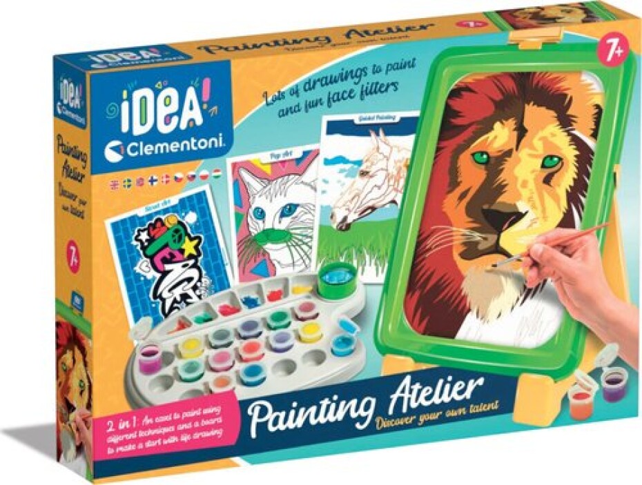 IDEA Kreativní sada Malířský ateliér 2v1 - main (0)