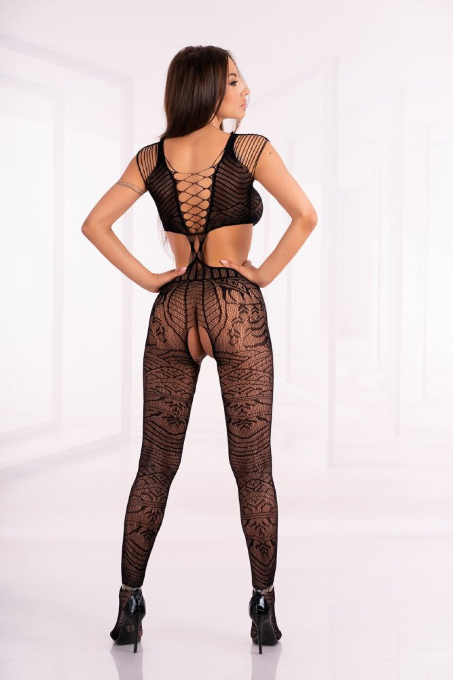 Sexy body Tubiana - LivCo Corsetti černá S/L - main (1)