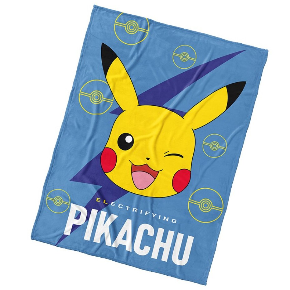 Dětská deka Pokémon Elektrický Pikachu 150x200 cm - main (0)