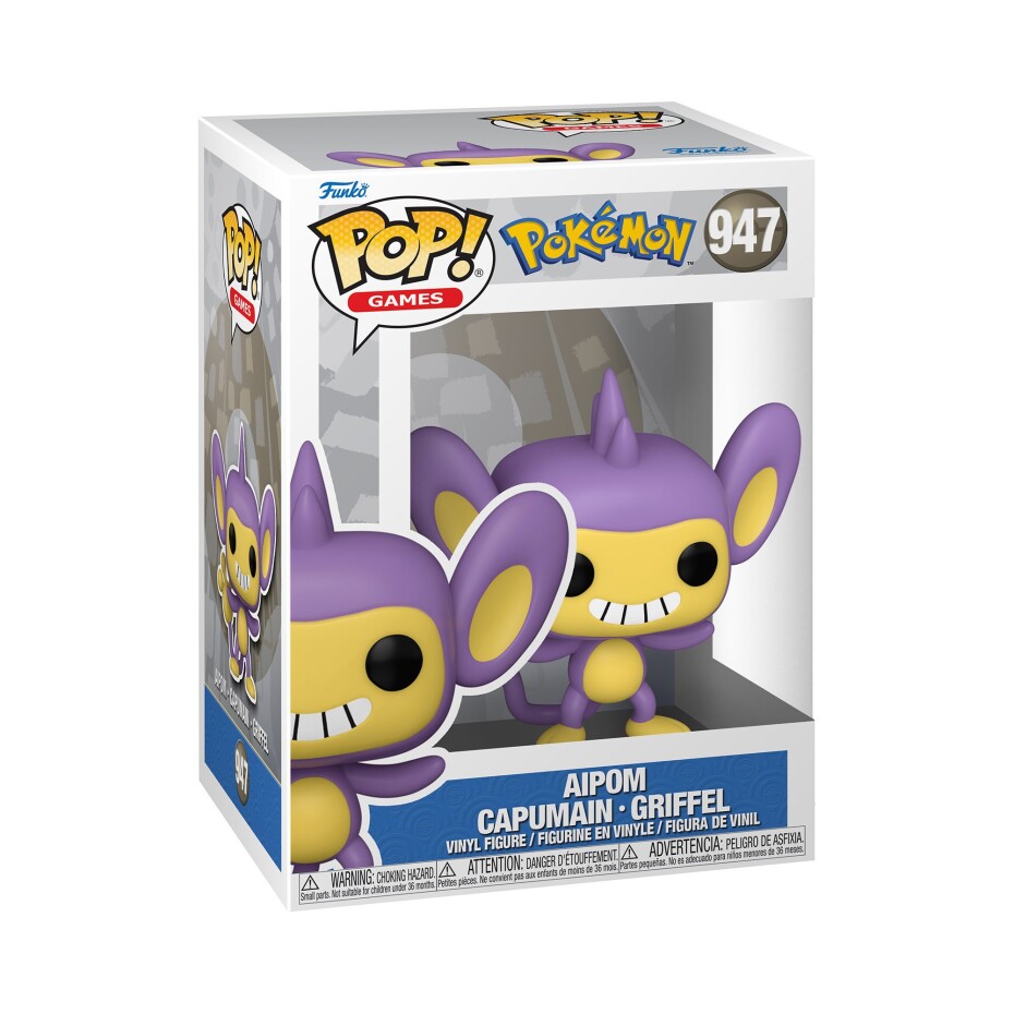 Funko POP Games: Pokemon S13 - Aipom(EMEA) - main (0)