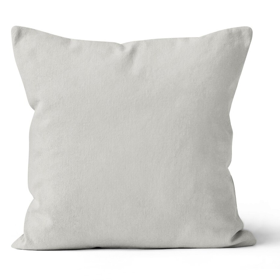 Mikroplyšový povlak na polštář 40x40 cm Světle Šedý - main (0)