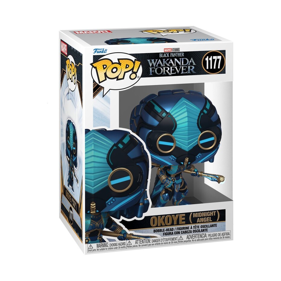 Funko POP Marvel: Black Panther Wakanda Forever - Okoye (Midnight Angel) - main (0)