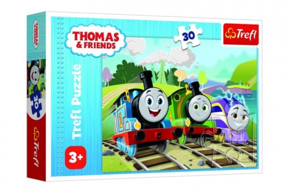 Puzzle Mašinka Tomáš: Veselý Tomáš 30 dílků - main (0)