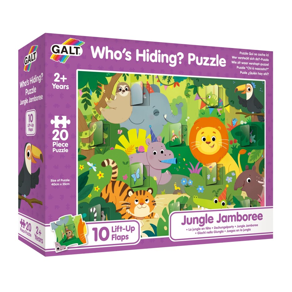 Galt Puzzle schovávačka - Džungle - main (0)
