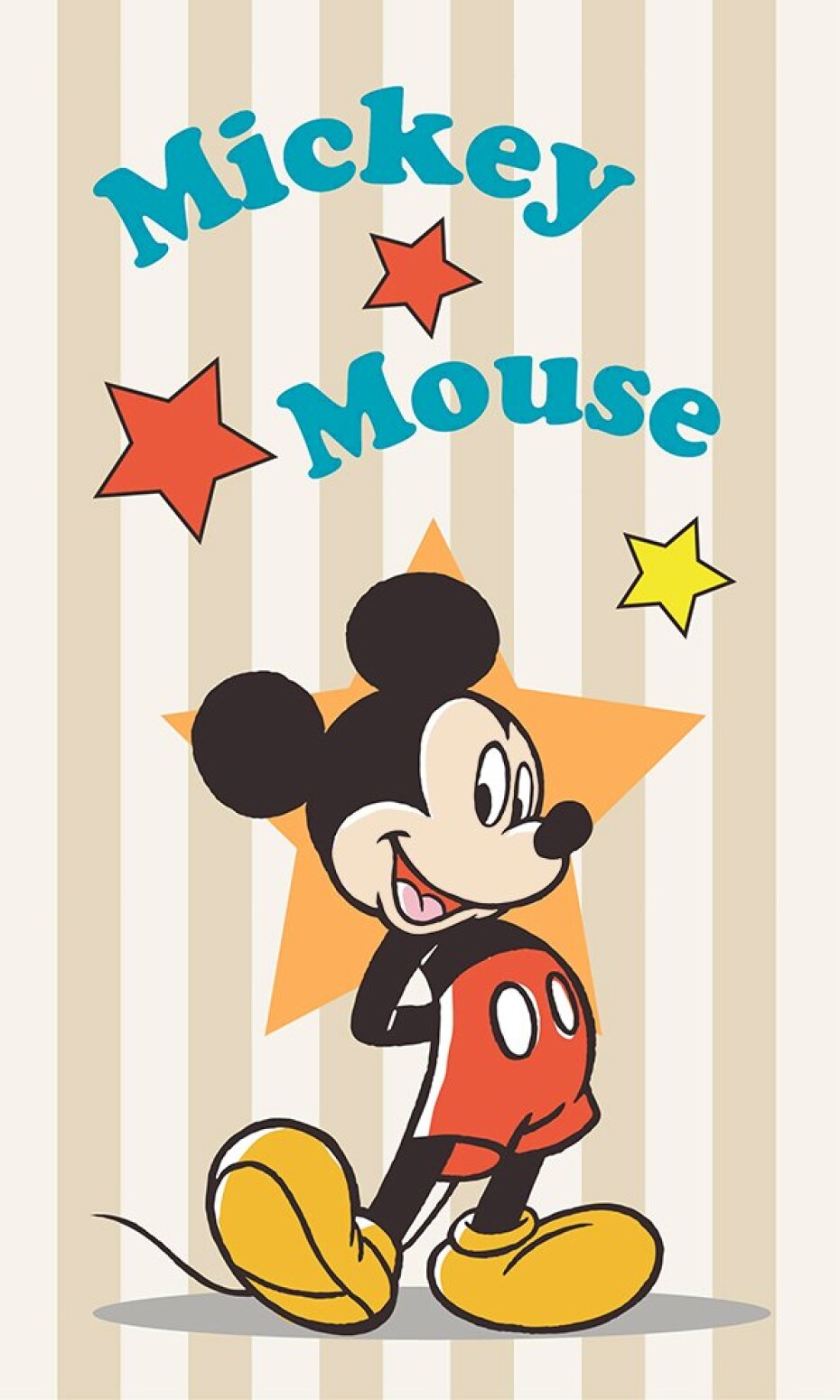 Dětský ručník Hvězda Mickey Mouse 30x50 cm - main (0)