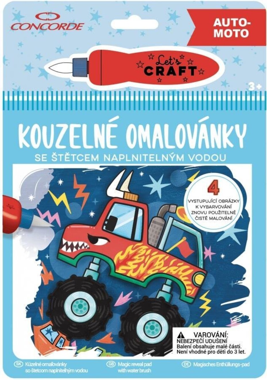Concorde Kouzelné omalovánky - Auto-moto - main (0)