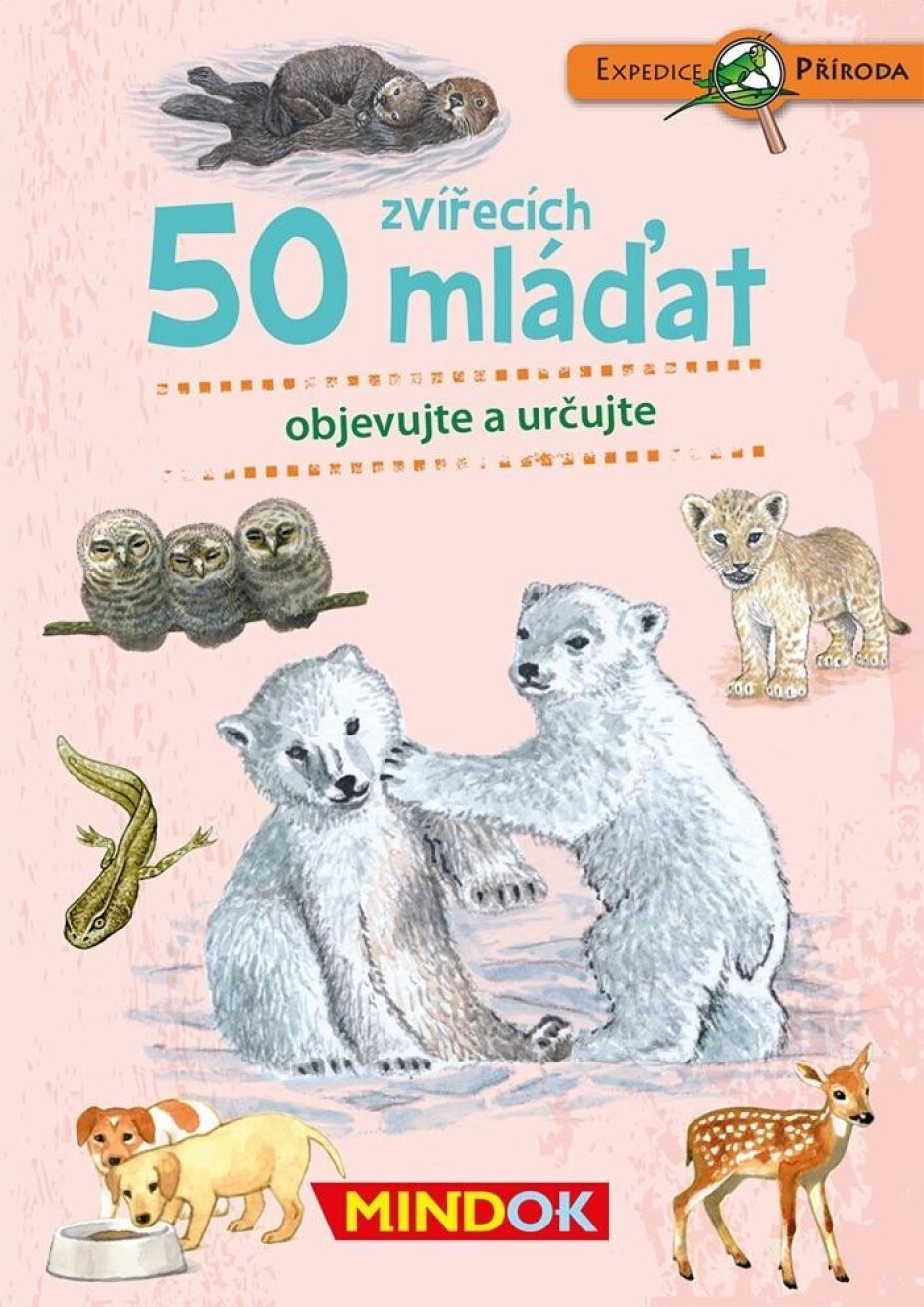 Expedice příroda: 50 zvířecích mláďat - Mindok - main (0)