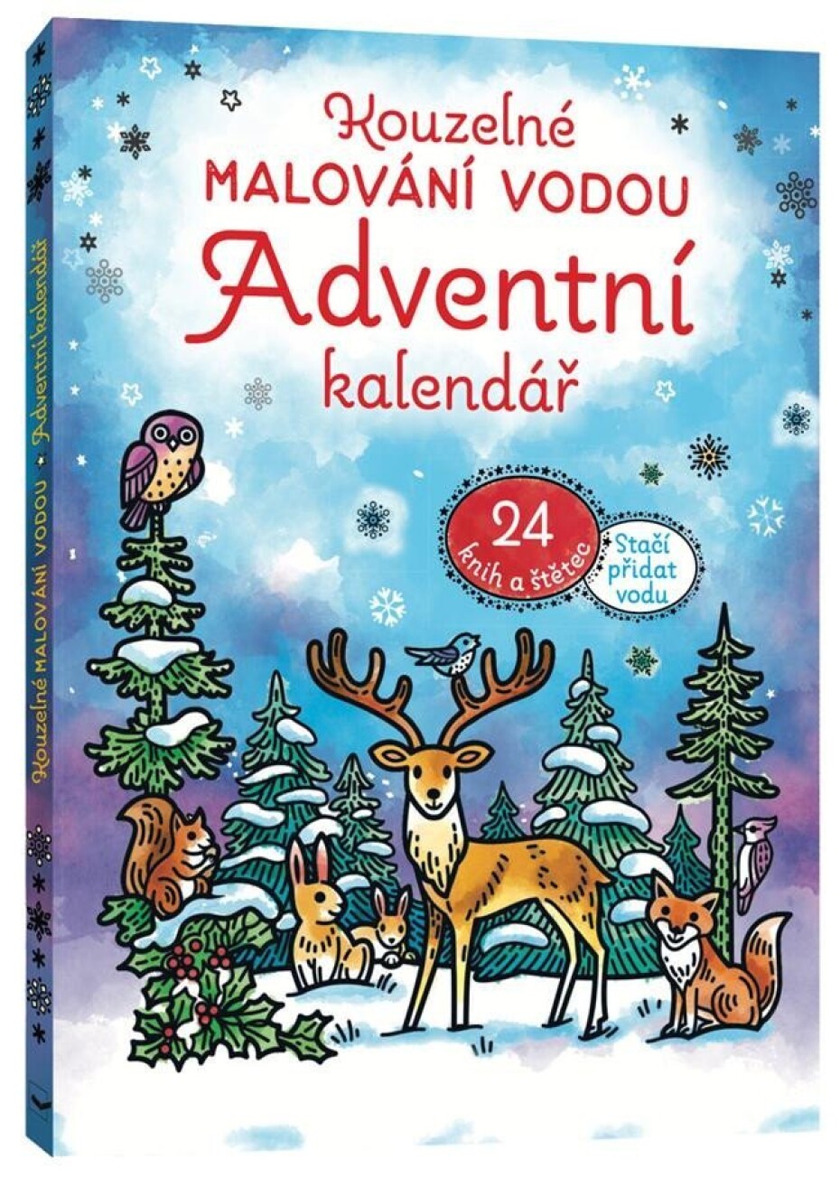 Kouzelné malování vodou Adventní kalendář - Abigail Wheatley - main (0)