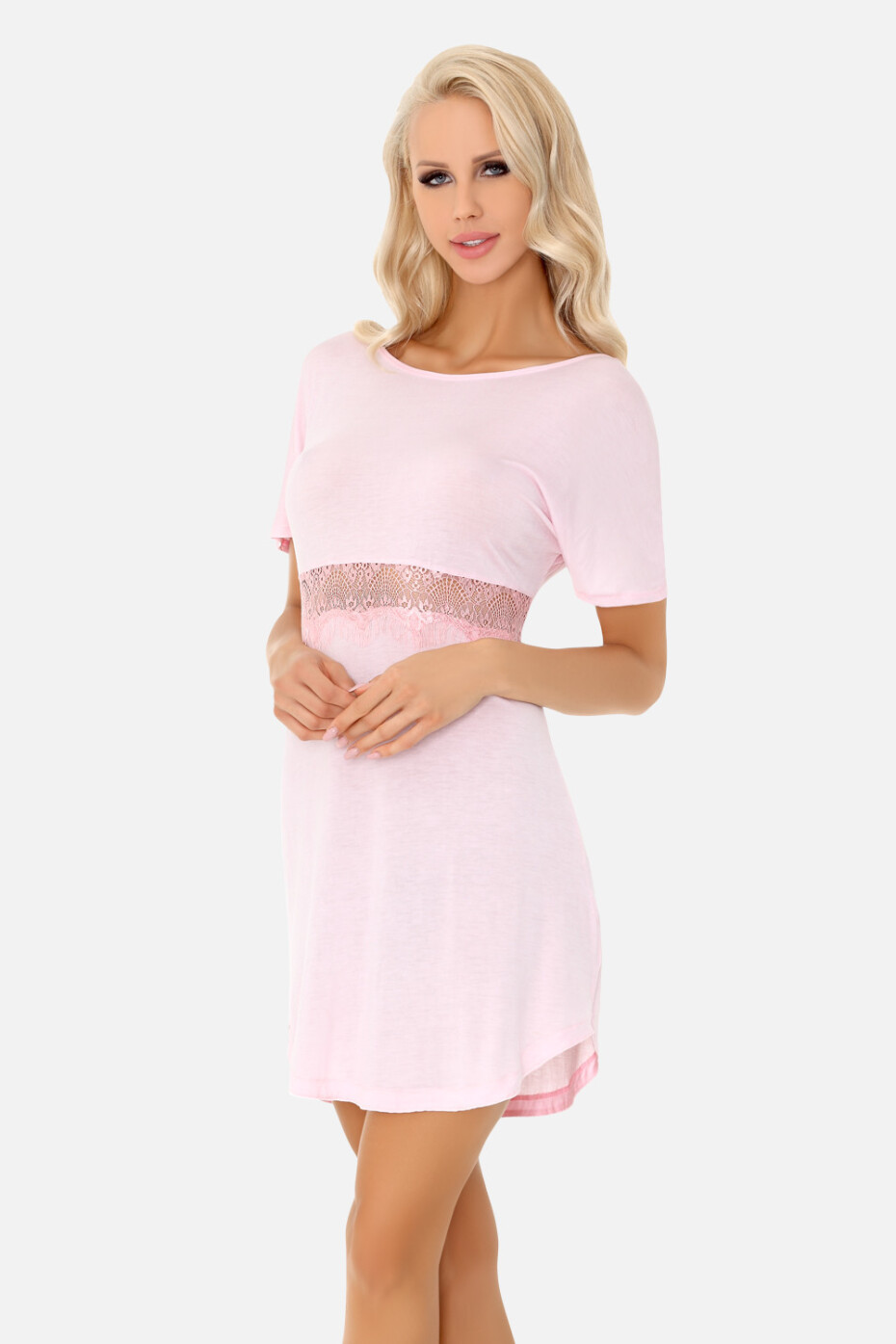 LivCo Corsetti Módní košile Elpisa Pink L/XL - main (1)