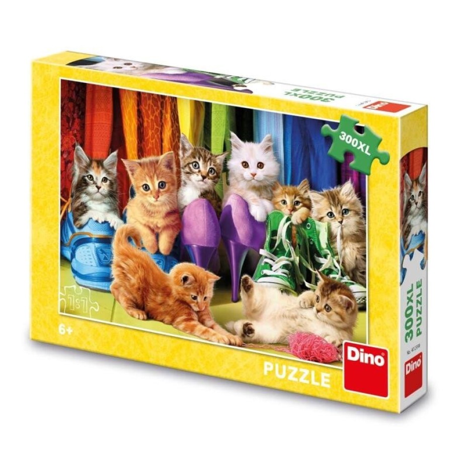 Puzzle Barevná koťátka XL 300 dílků - main (0)