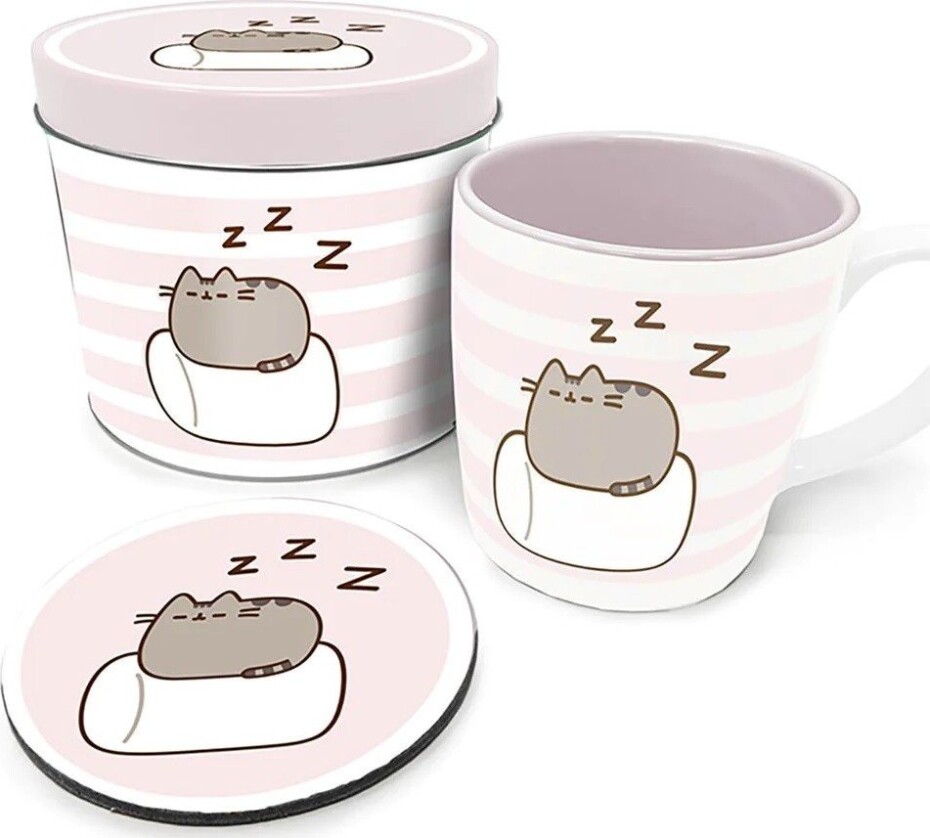 Pusheen: Dárkový set v plechovce (hrnek + podtácek) - EPEE - main (0)