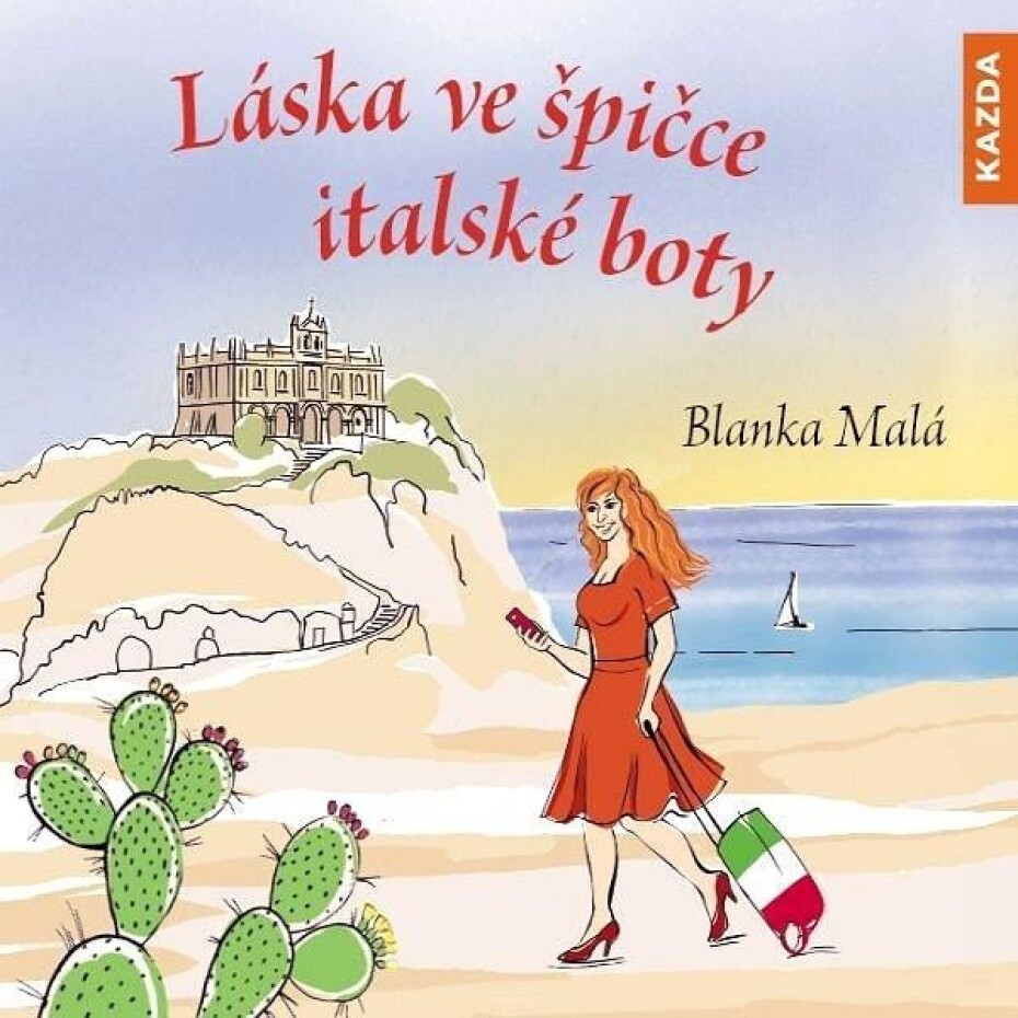 Láska ve špičce italské boty - CDmp3 (Čte Blanka Malá) - Blanka Malá - main (0)