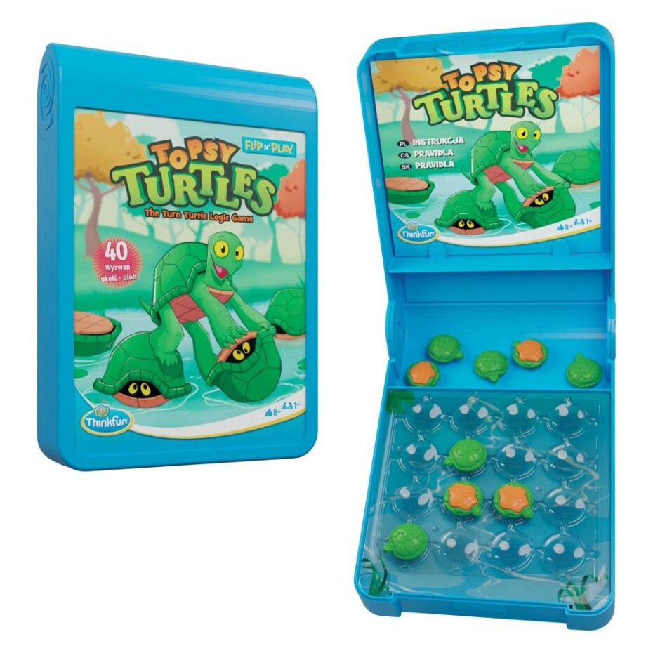 ThinkFun Flip &amp; Play Veselé želvy - main (0)
