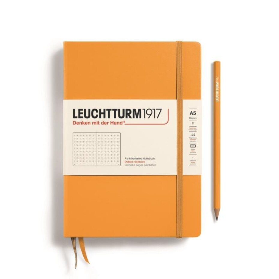 Leuchtturm1917 Zápisník Rising Sun Medium A5 tečkovaný - main (0)
