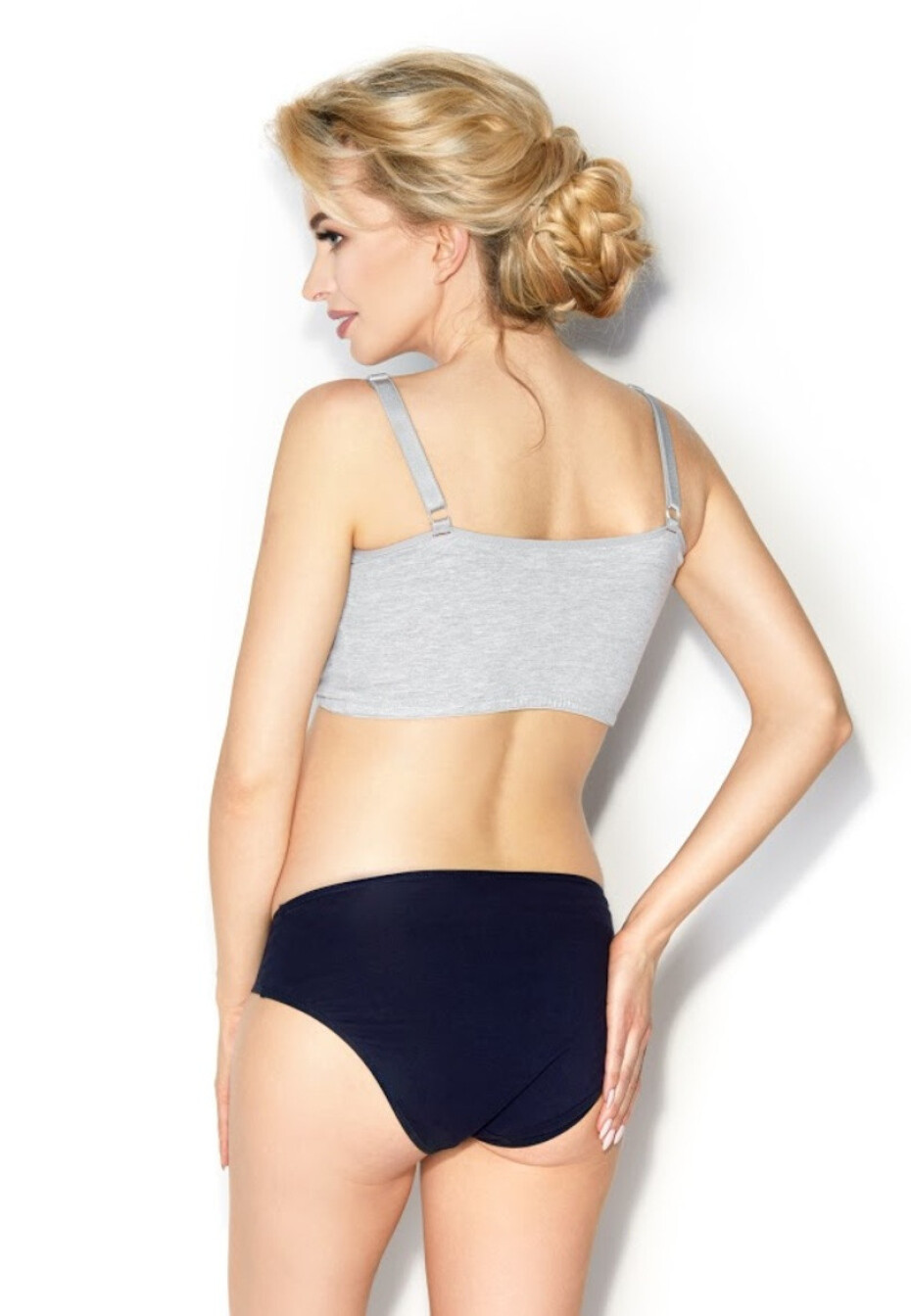 Dámská těhotenská podprsenka EASY BRA Grey XS - main (5)