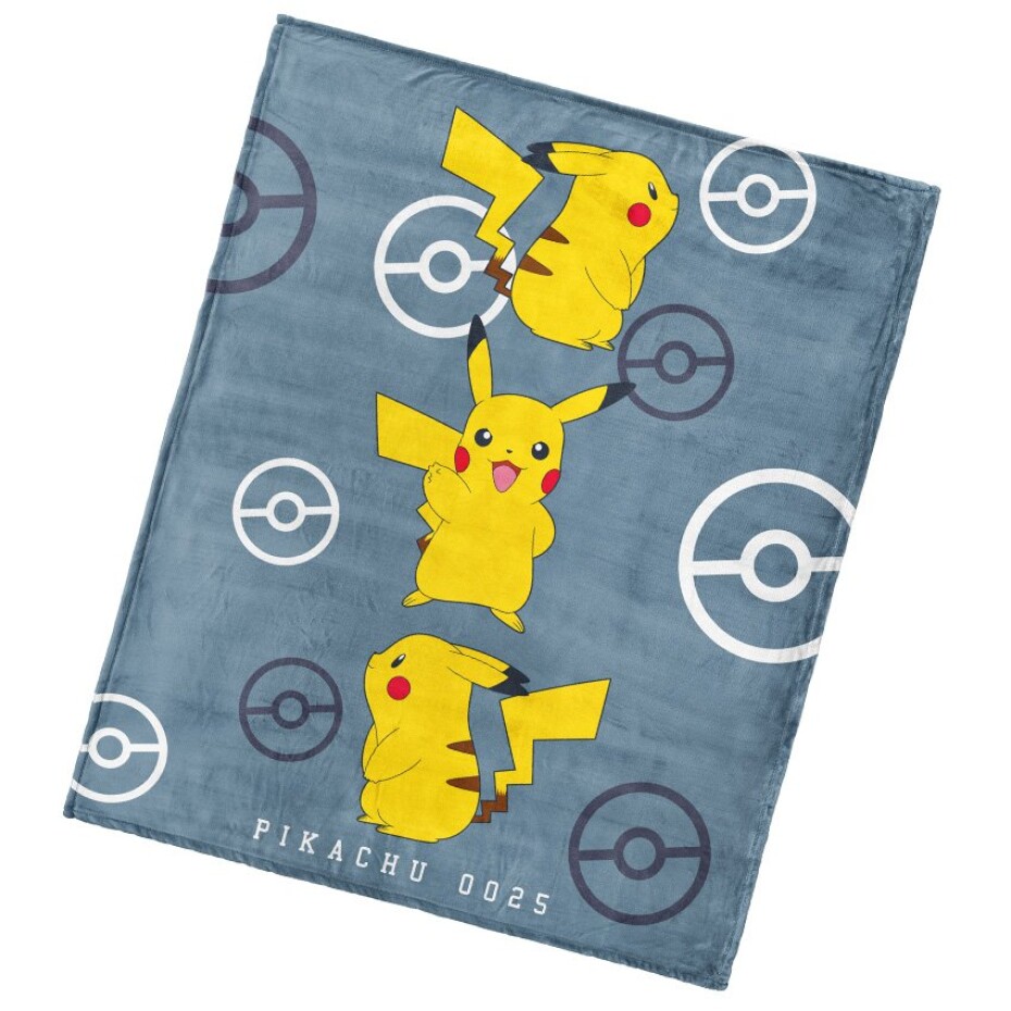 Dětská deka Pokémon Detektiv Pikachu 130x160 cm - main (0)