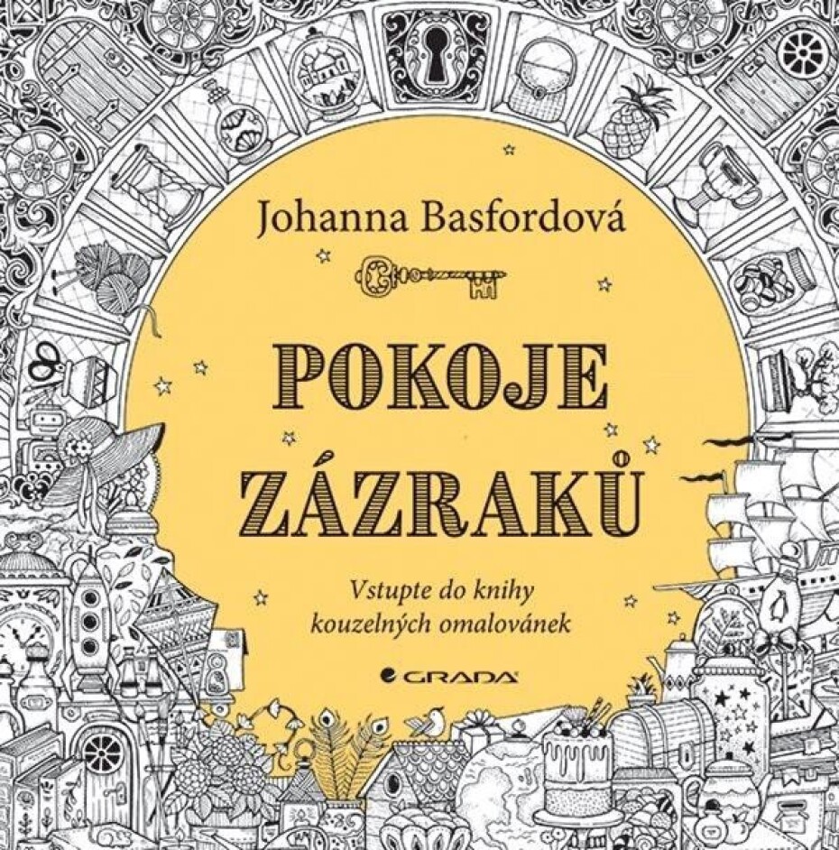 Pokoje zázraků - Vstupte do knihy kouzelných omalovánek - Johanna Basford - main (0)