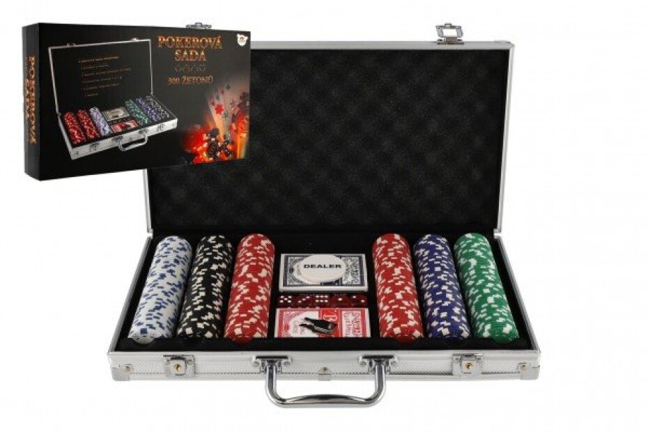 Poker sada 300 ks + karty + kostky - main (0)