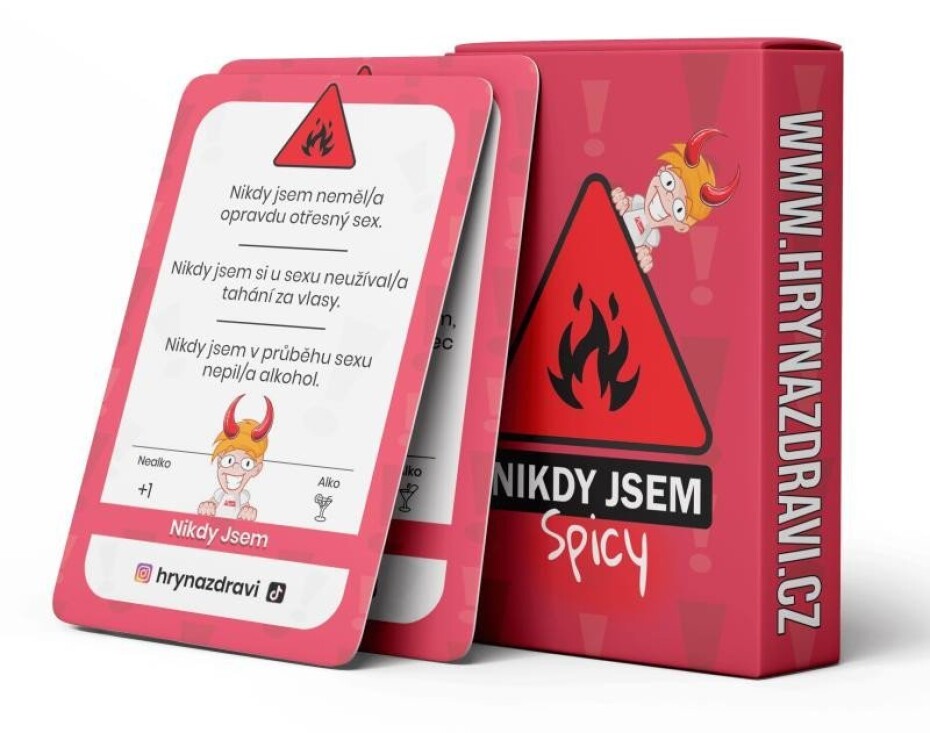 Nikdy Jsem SPICY - Karetní párty hra - David Batelka - main (0)