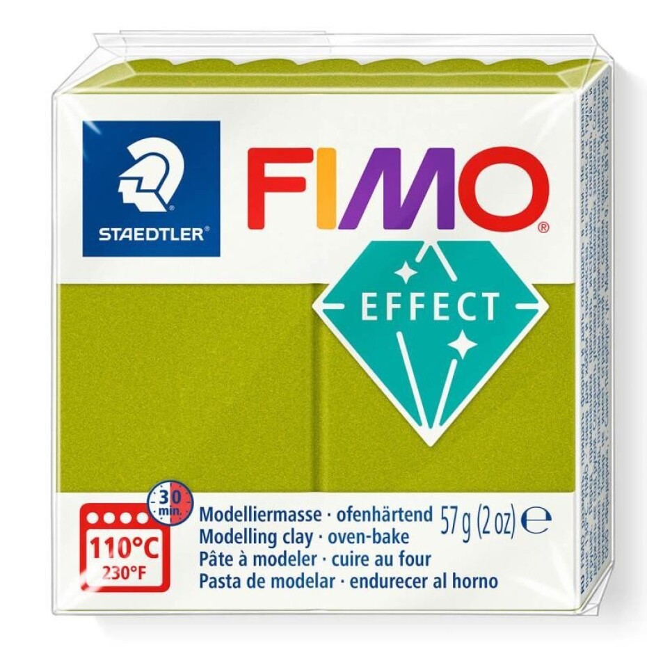 FIMO efekt 57g - metalická zelená - main (0)
