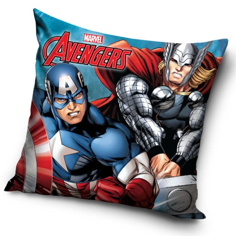 Povlak na polštářek Avengers Capitán Amerika a Thor - main (0)