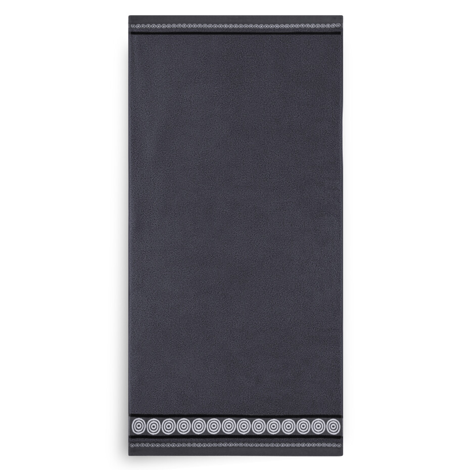 Ručník Zwoltex Rondo 2 Graphite 70x140 - main (1)