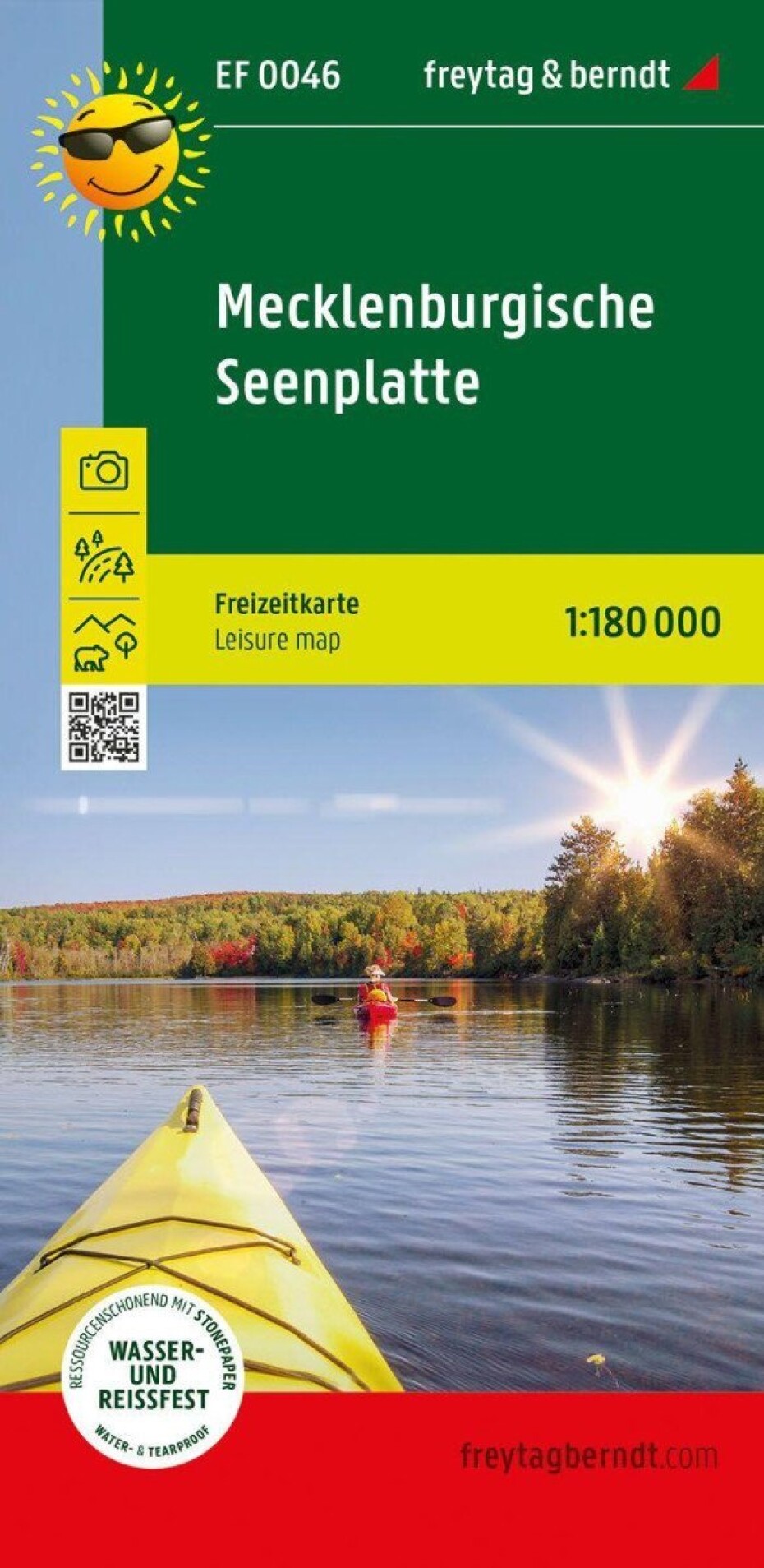 Mecklenburgische Seenplatte 1:180 000 / dobrodružný průvodce - main (0)