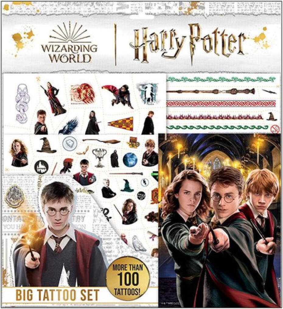 Harry Potter - Velký set s tetováním - main (0)