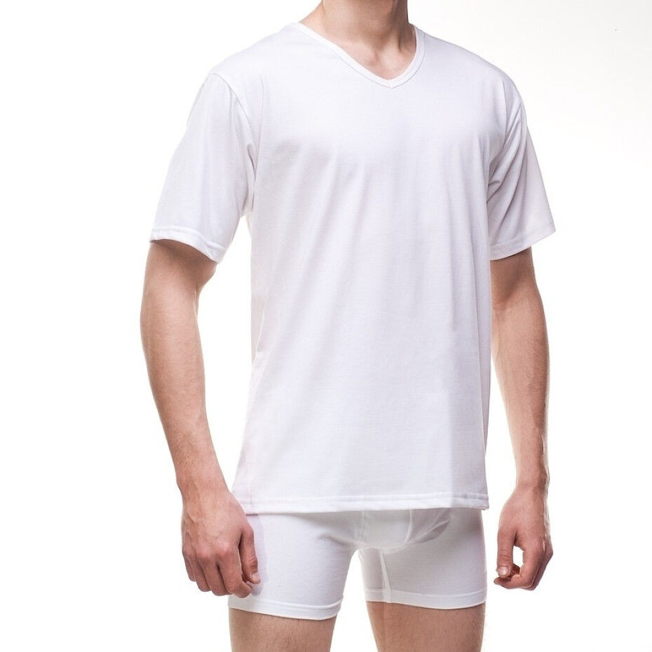 Pánské tričko Cornette 201 New M-3XL khaki L - main (0)