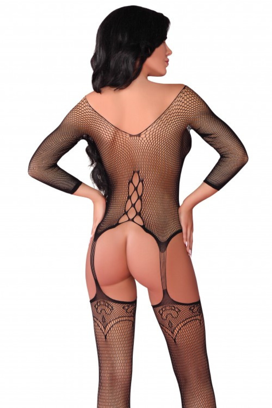 LivCo Corsetti Fashion Bodystocking Dalitso Black S/L - main (2)