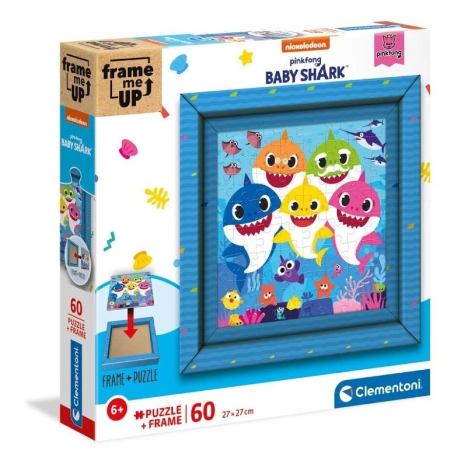 Puzzle Frame me up Baby Shark 60 dílků - main (0)