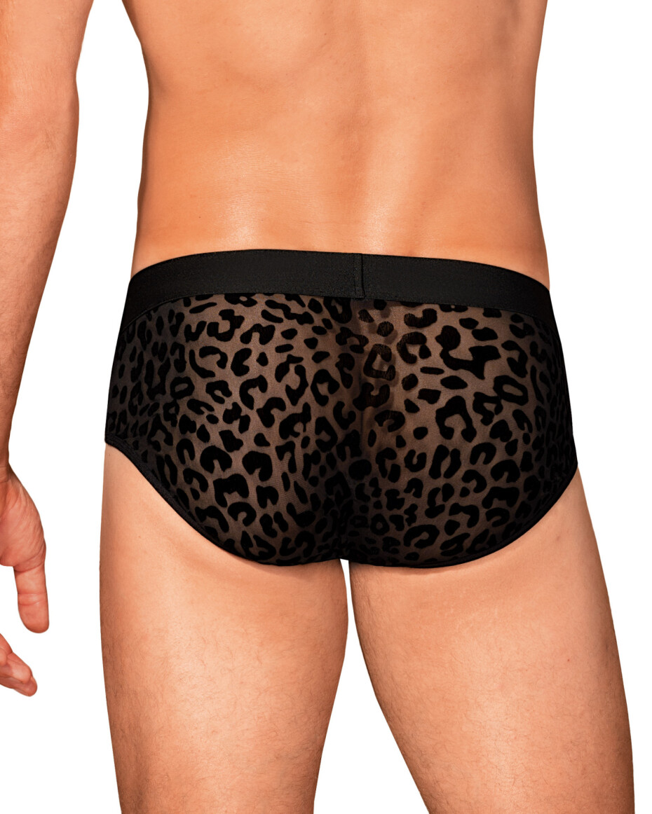 Pánské slipy Azmeron briefs - Obsessive černá L/XL - main (1)
