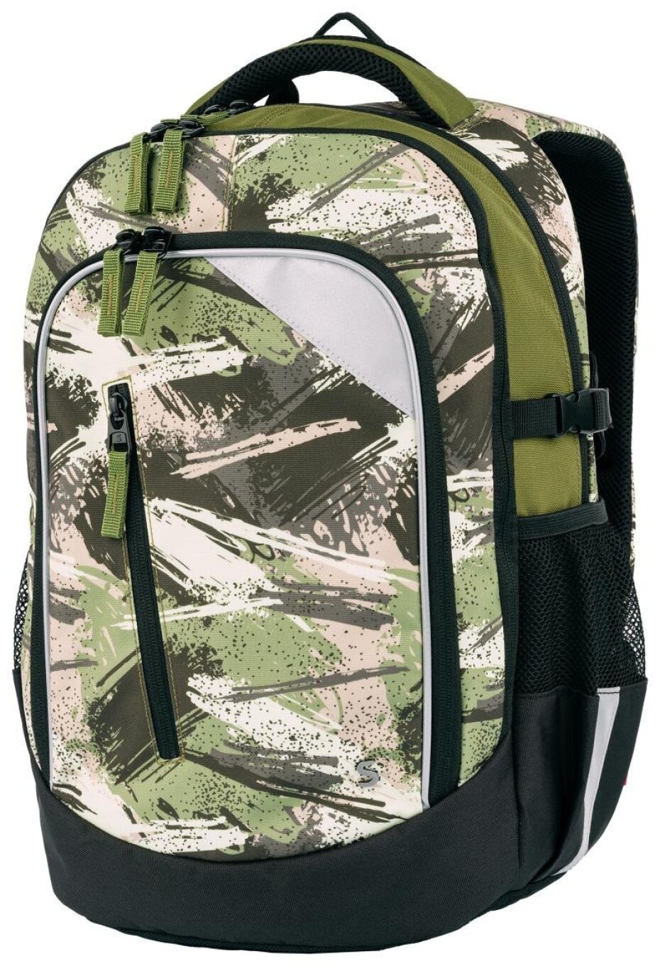 Školní batoh midi Camo - main (0)