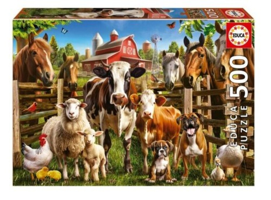 Puzzle Kamarádi ze statku - main (0)